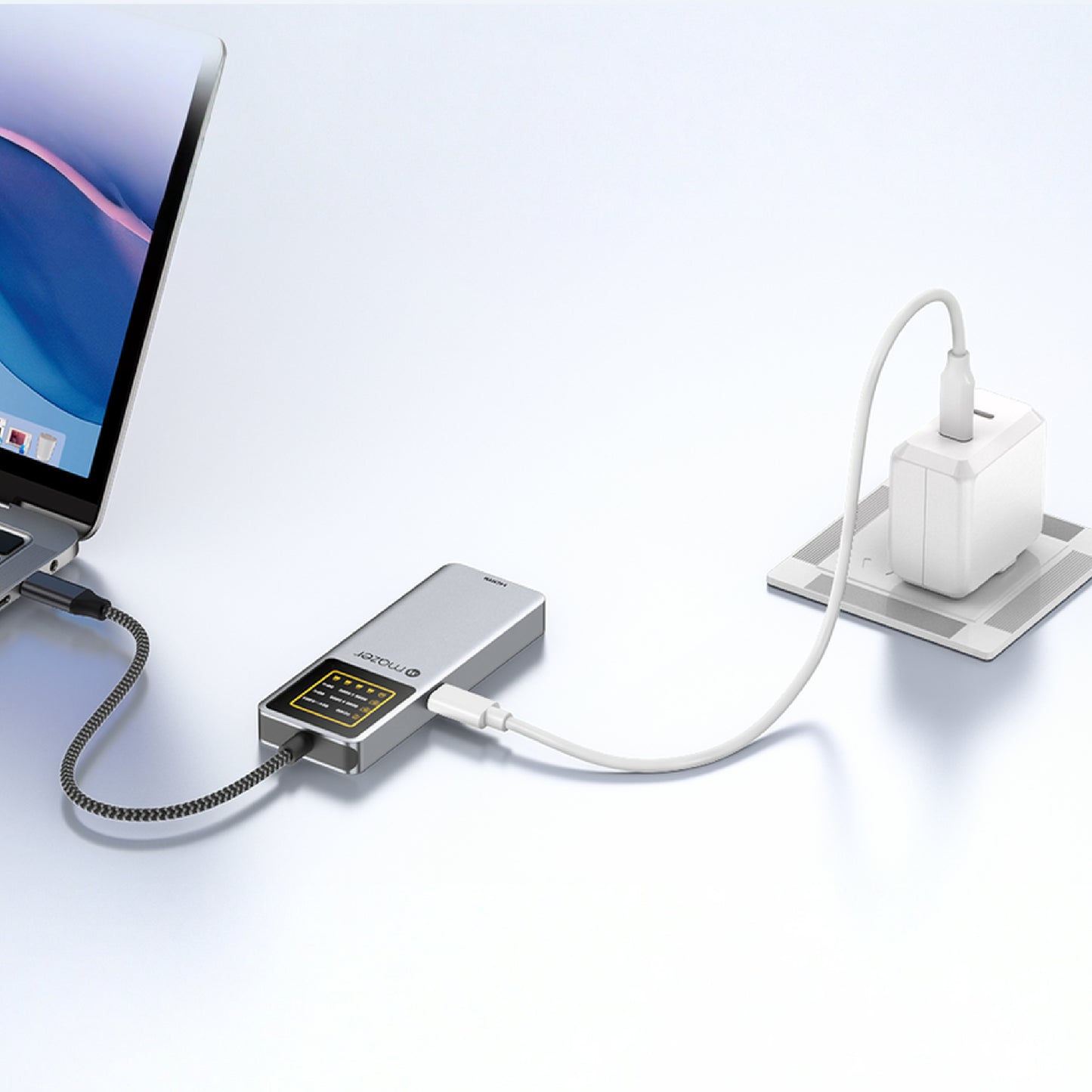 InfiniteHub Ai USB C Hub 5-In-1 with Smart Display