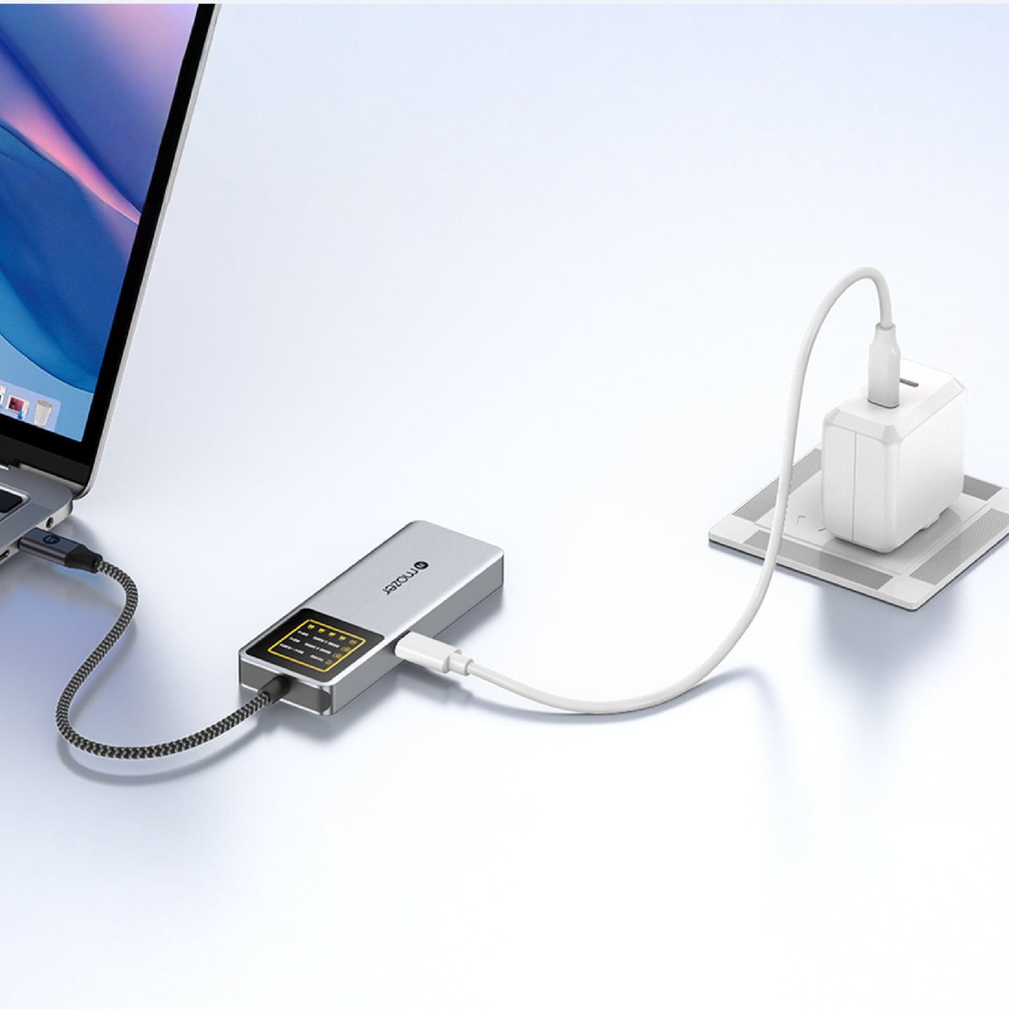 InfiniteHub Ai USB C Hub 7-In-1 with Smart Display