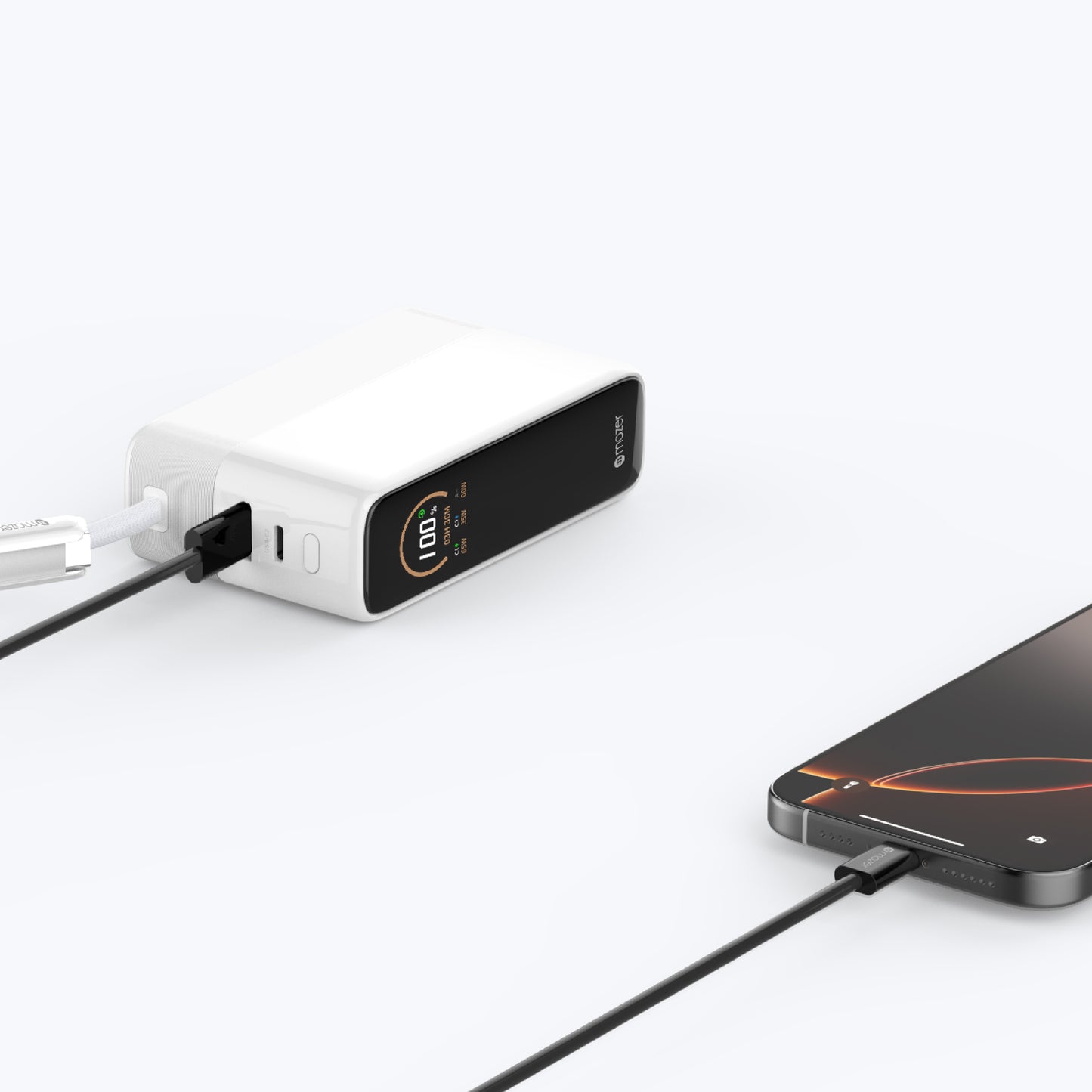 PowerCharge PD 130W 20,000 mAh (Built-in USB-C Cable) Laptop Power Bank (CCC Certified)