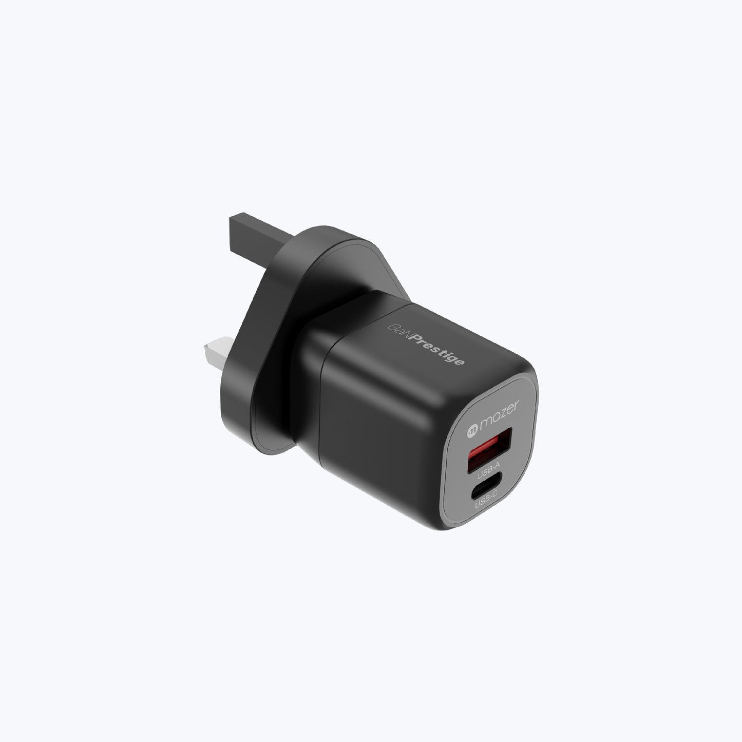 GaNPrestige V5 20W GaN Wall Charger US + UK Pin (2 Ports)