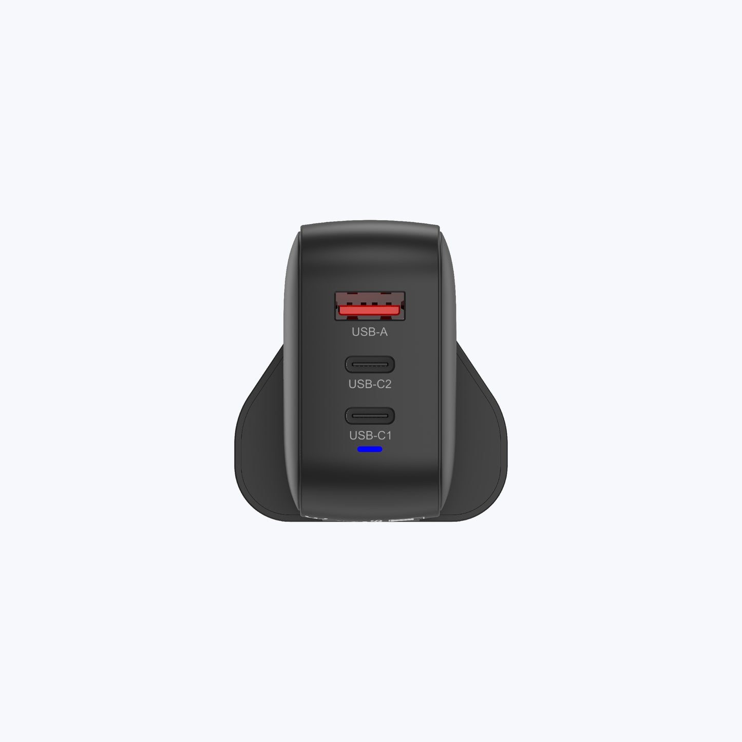 GaNPrestige V5 70W GaN Wall Charger with Travel Pins (3 Ports)