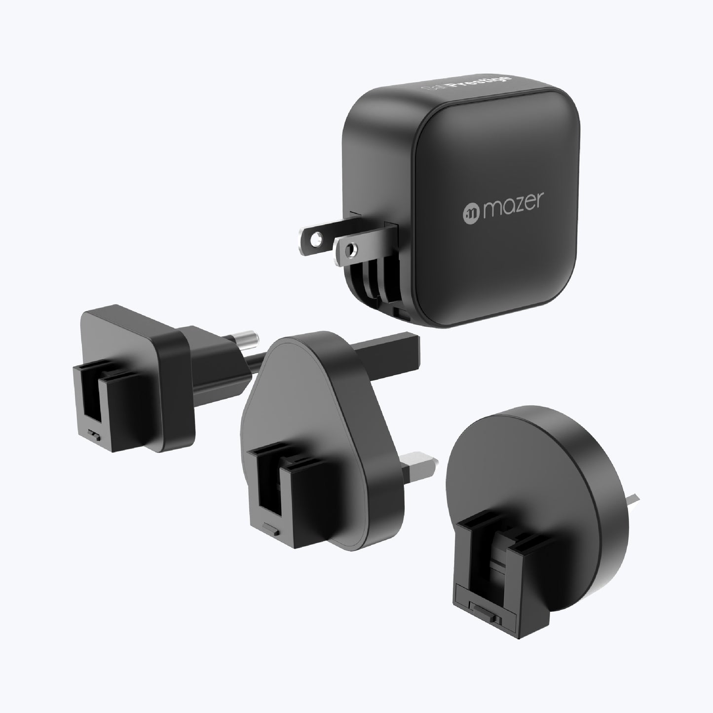 GaNPrestige V5 70W GaN Wall Charger with Travel Pins (3 Ports)