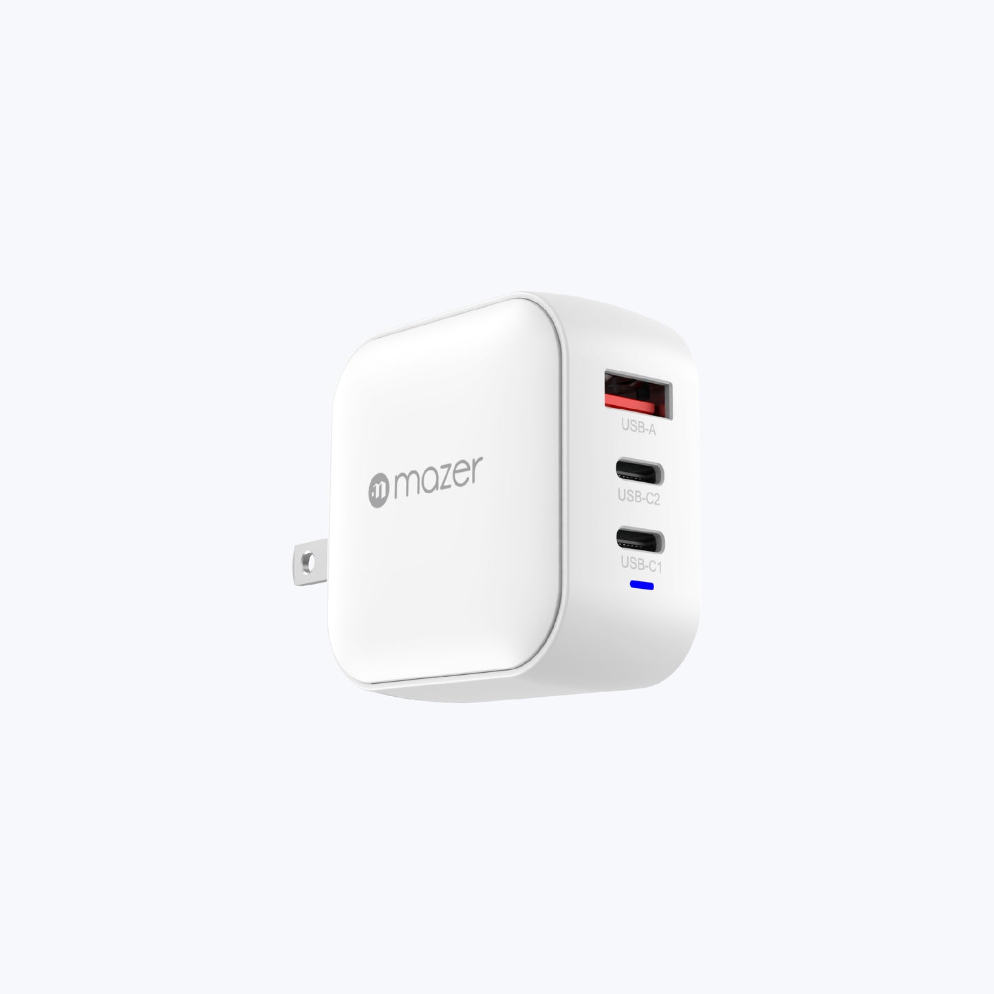 GaNPrestige V5 70W GaN Wall Charger with Travel Pins (3 Ports)