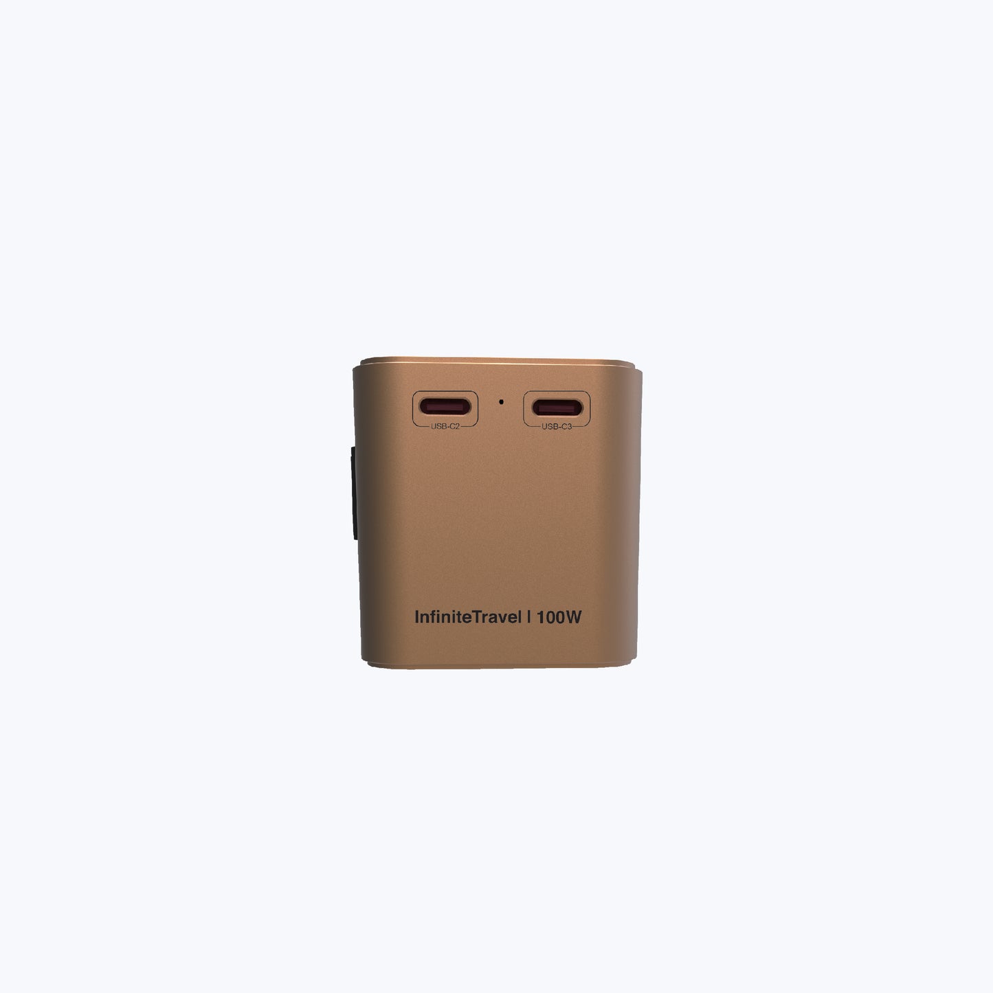 Infinite Travel PD100W GaN Universal Travel Charger With Built-in USB C Cable