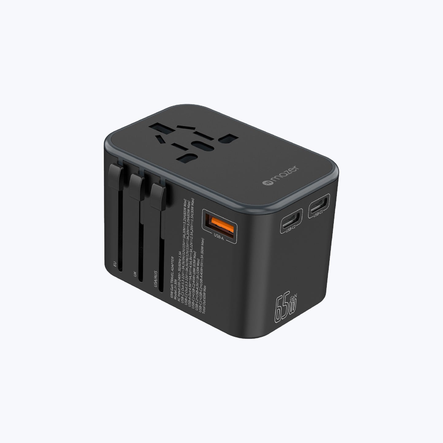 Infinite Travel 65W Gan Universal Travel Charger