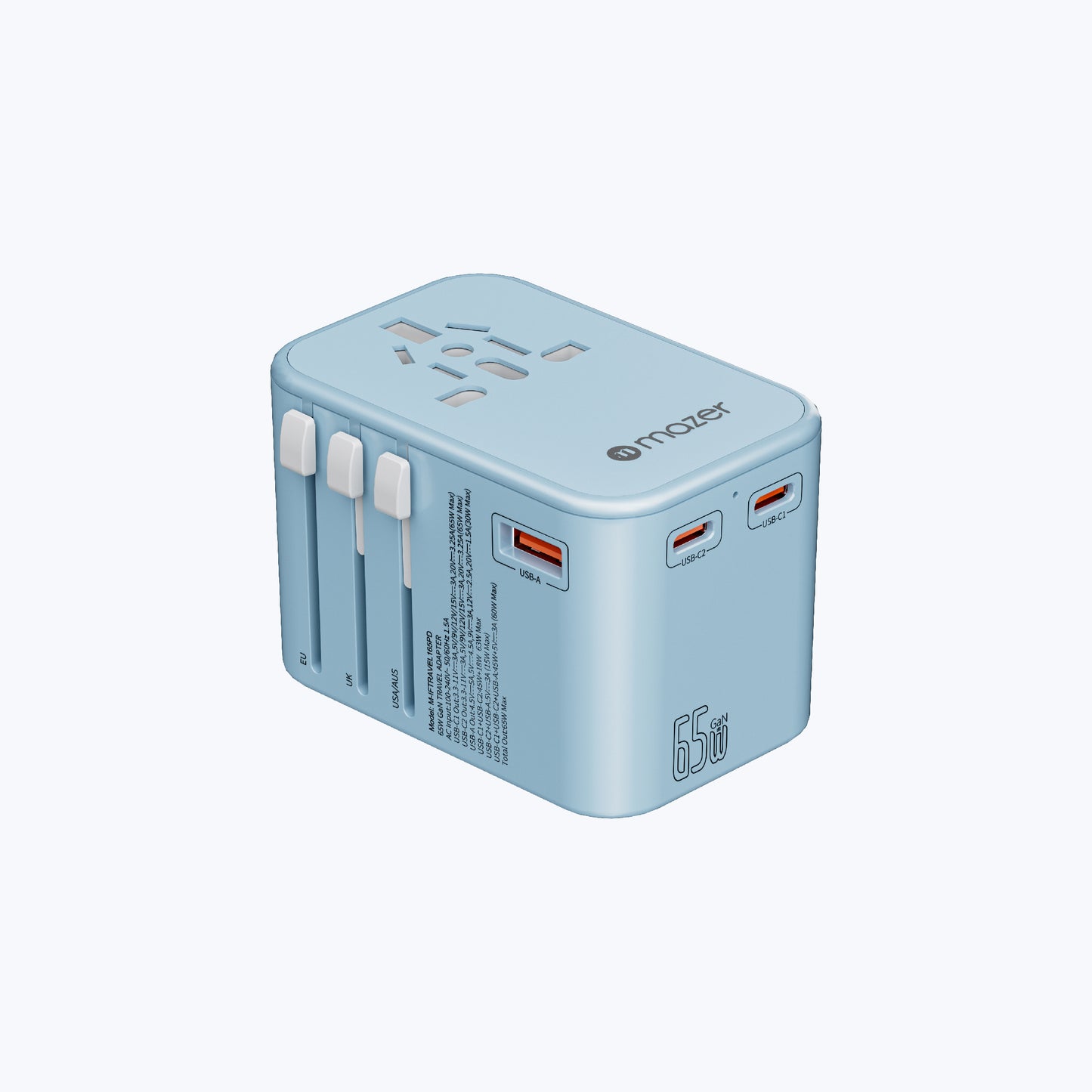Infinite Travel 65W Gan Universal Travel Charger