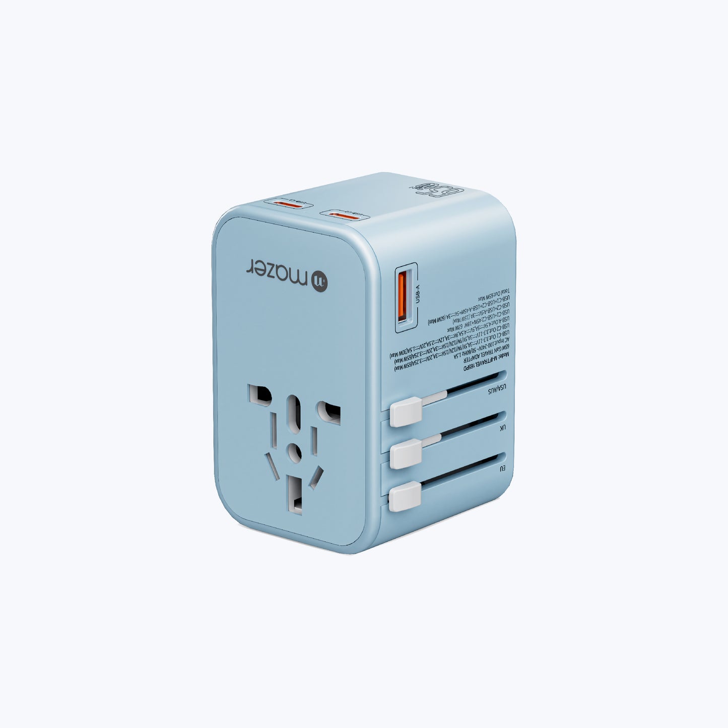 Infinite Travel 65W Gan Universal Travel Charger