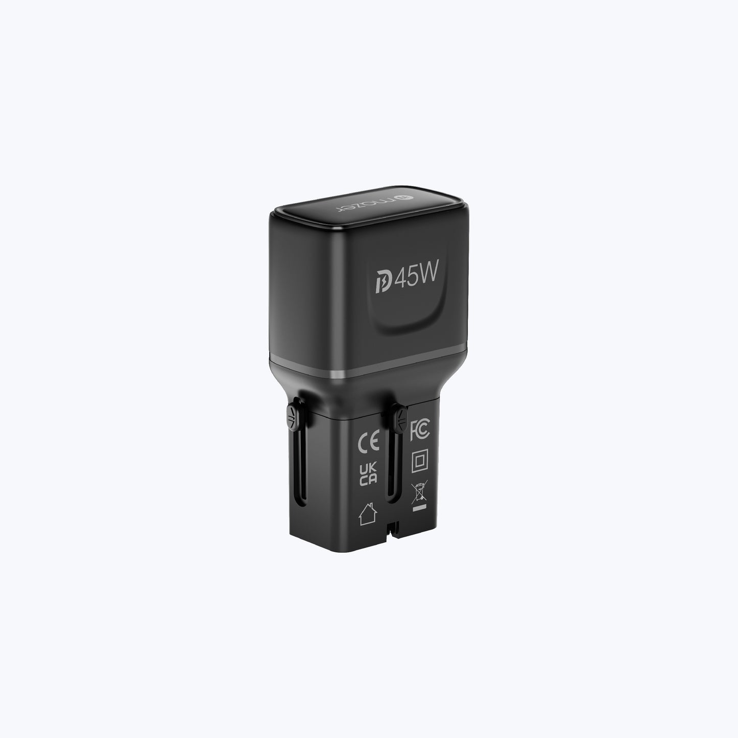 InfiniteTravel Pocket 45W Travel Charger Universal Travel Charger with USB-C Ports