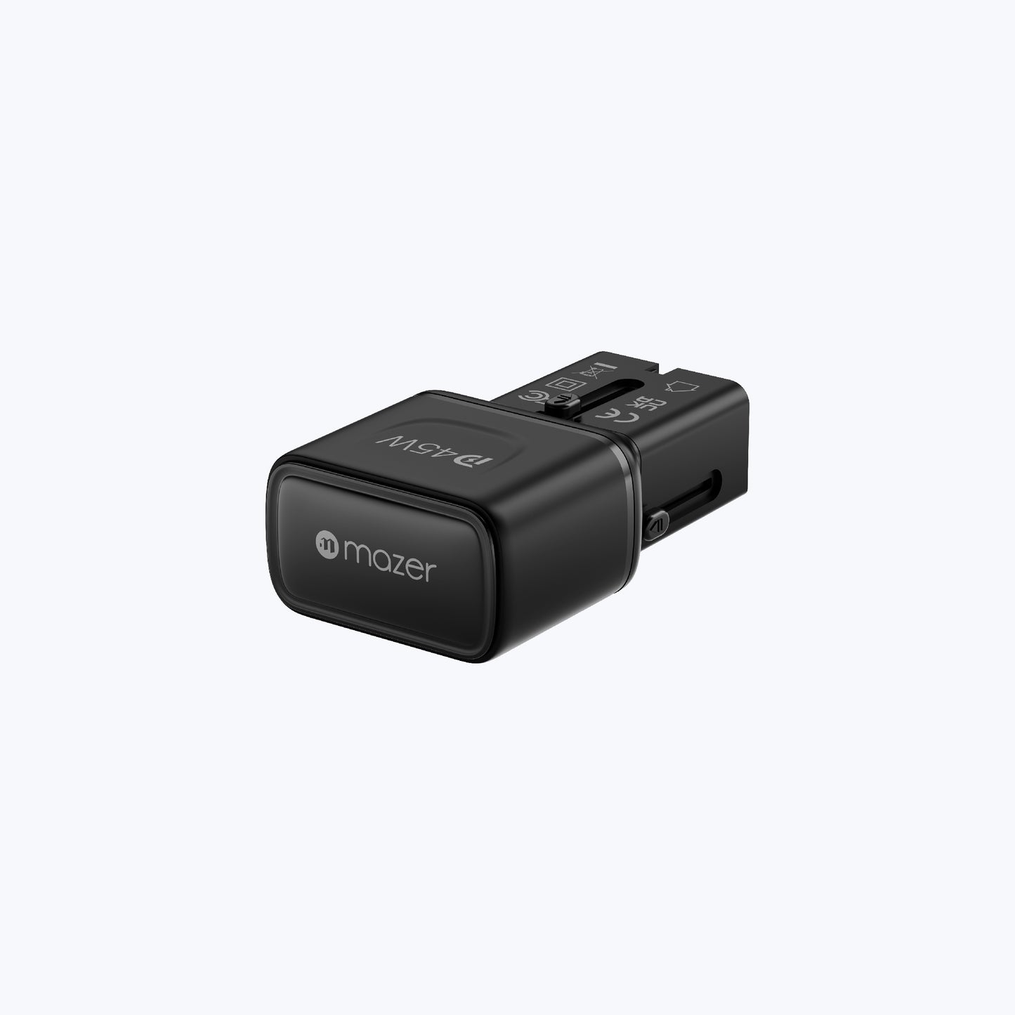 InfiniteTravel Pocket 45W Travel Charger Universal Travel Charger with USB-C Ports