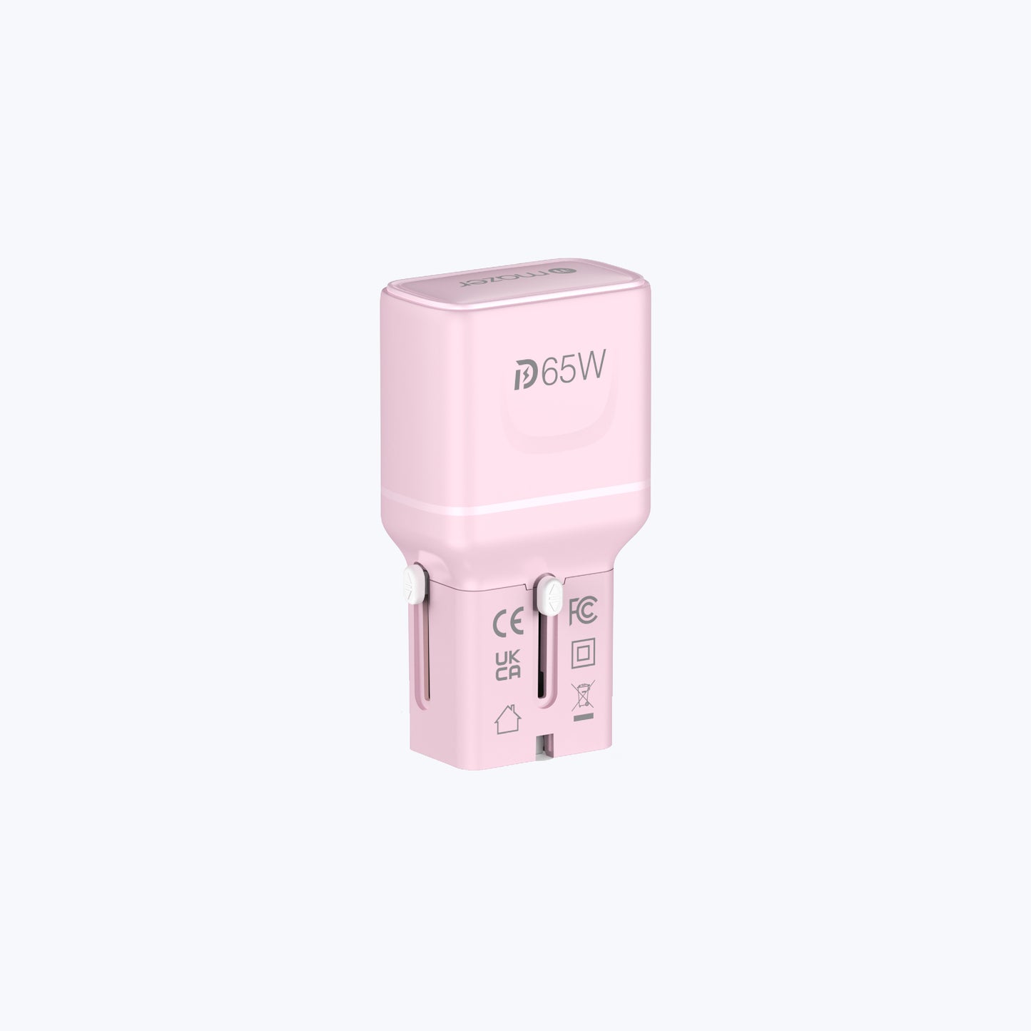 InfiniteTravel Pocket 65W Travel Charger Universal Travel Charger with USB-C Ports