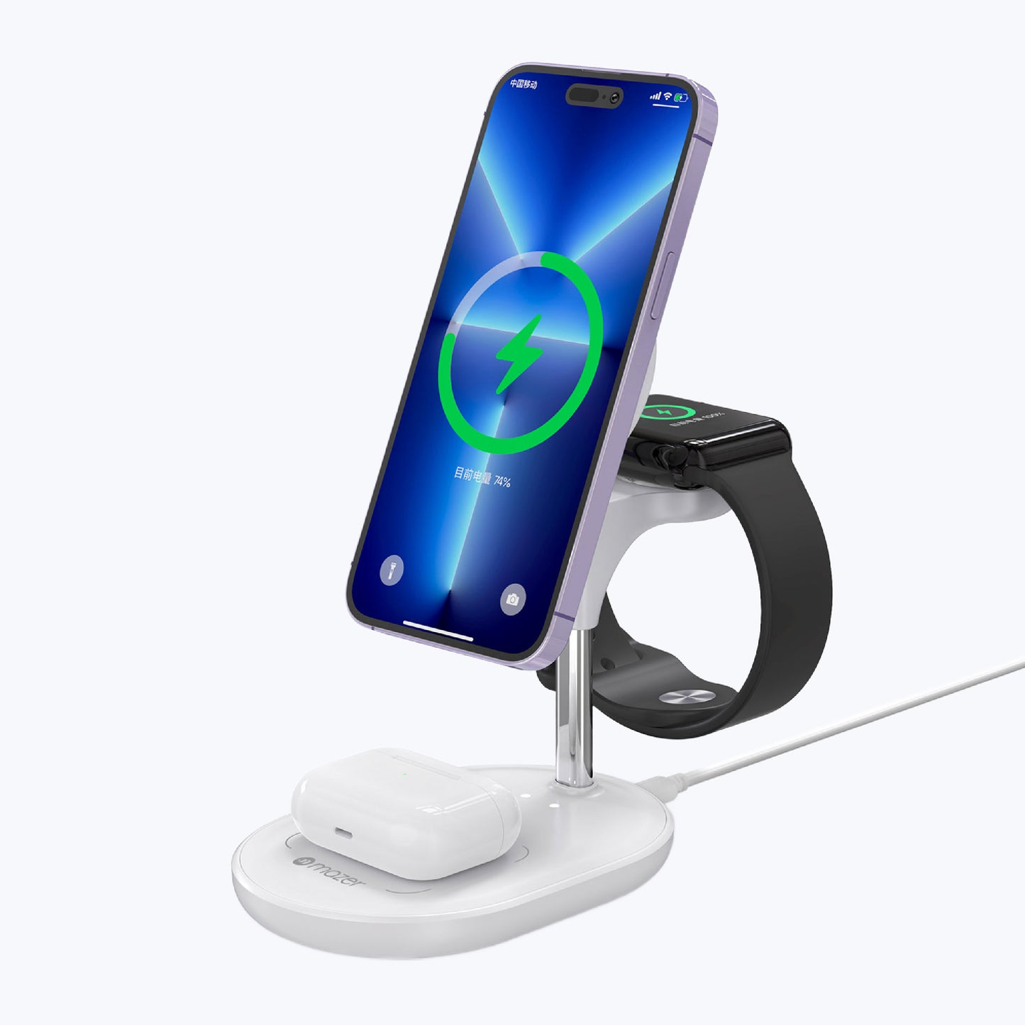 MagDesk 630 3-in -1 Wireless Charger