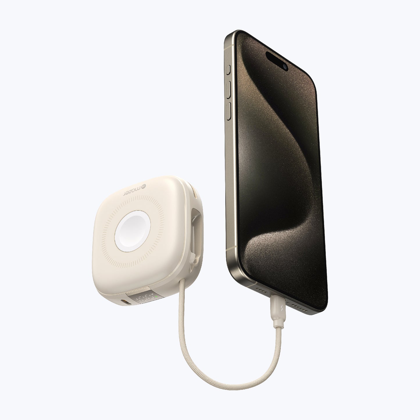 MagLink18i 10,000mAh Magnetic Wireless (Built-in USB-C+Lightning Cables) Apple Watch Charging Power Bank