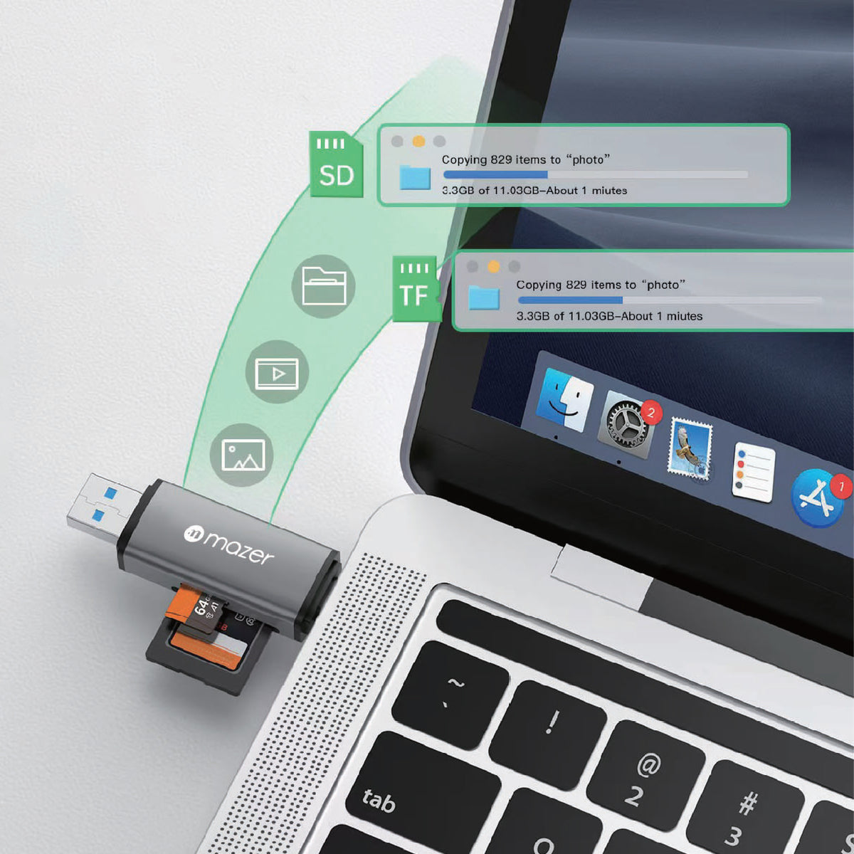 InfiniteLink Hub High-Speed Card Reader
