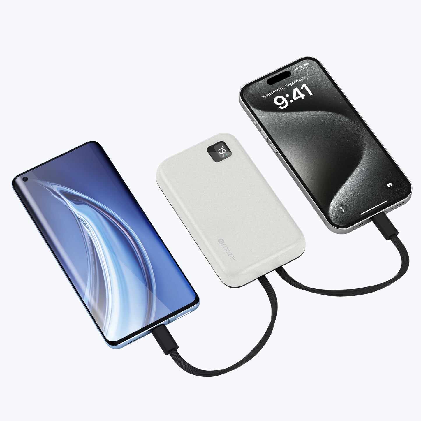 PowerCharge Link 1020 10,000mAh PD20W (Built-in Dual USB C Cables) Power Bank