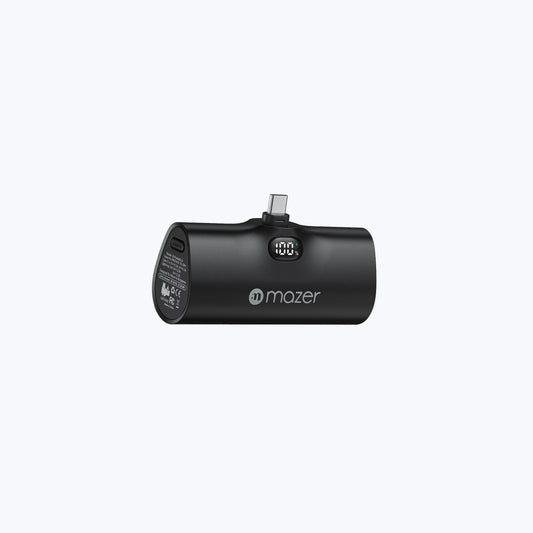 PowerCharge SuperMini 5000mAh PD20W Power Bank (Built-in USB-C Connector)