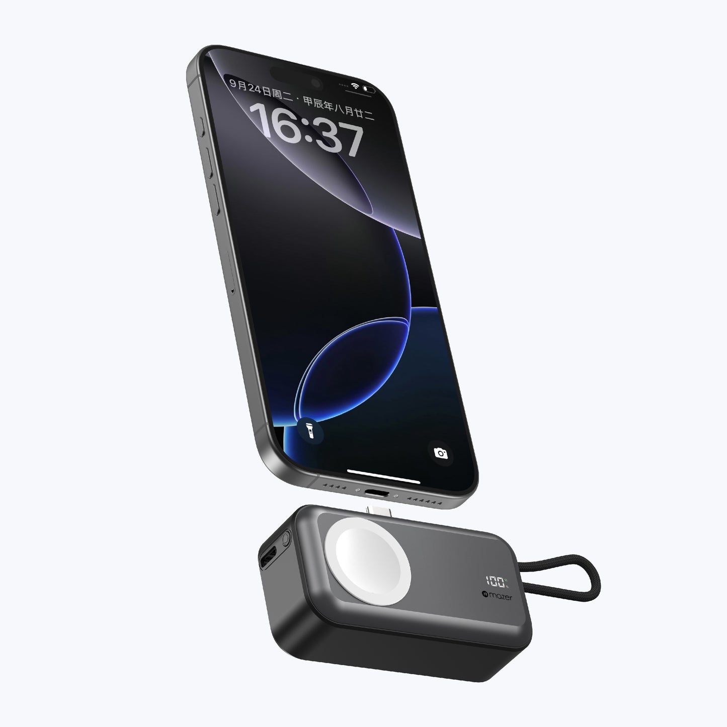 PowerCharge Pocket2 5000mAh PD20W Power Bank (Built-in USB C Connector)