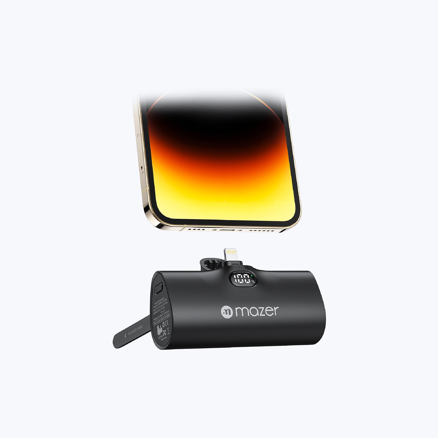PowerCharge SuperMini 5000mAh PD20W Power Bank (Built-in Lightning Connector)