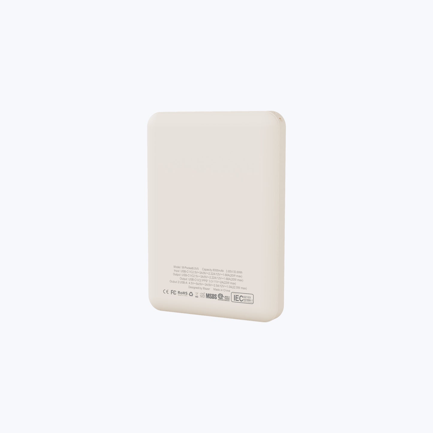 PowerCharge Pocket 8000mAh PD20W Power Bank