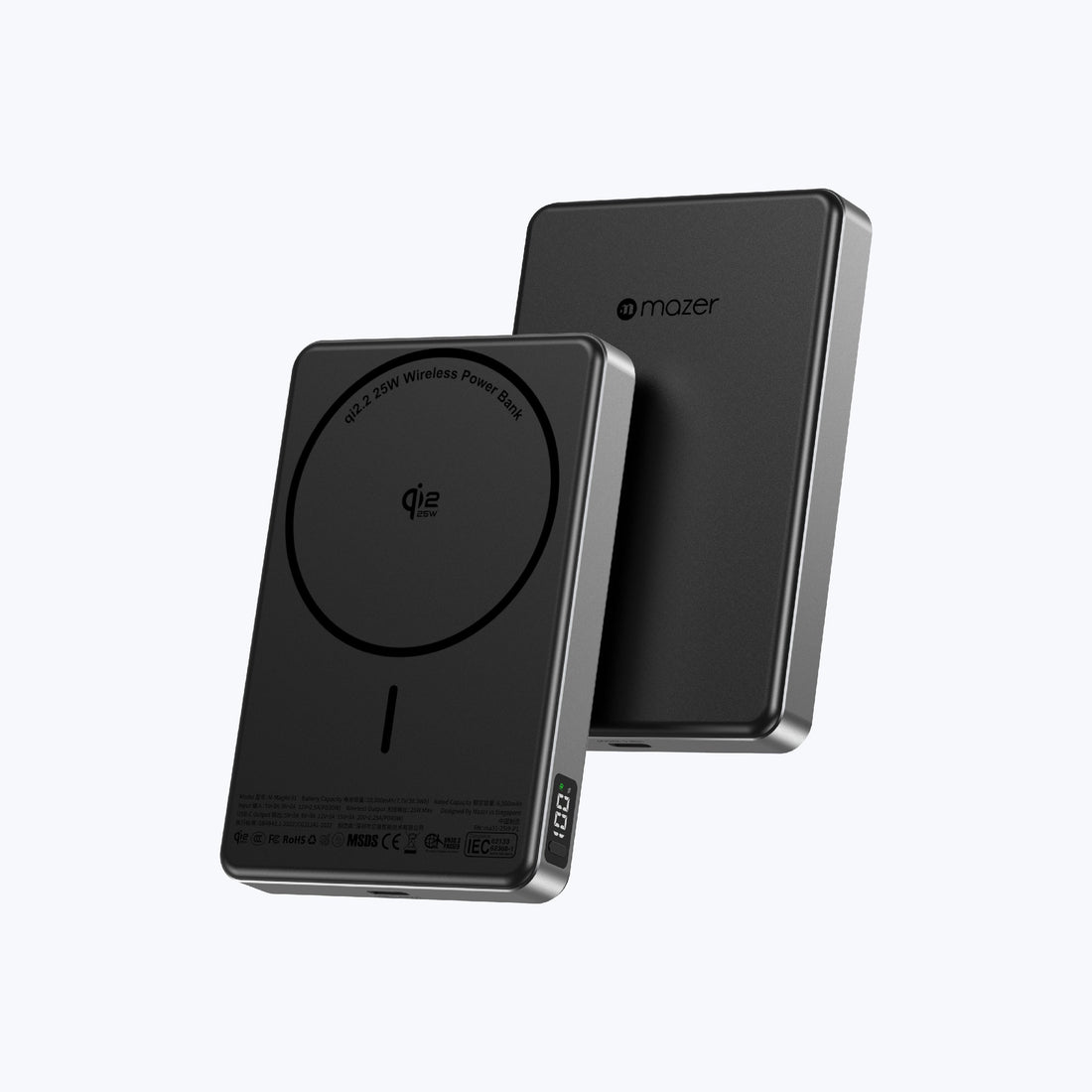 MagAir31 10,000mAh Qi2.2 25W magnetic wireless power bank for iPhone