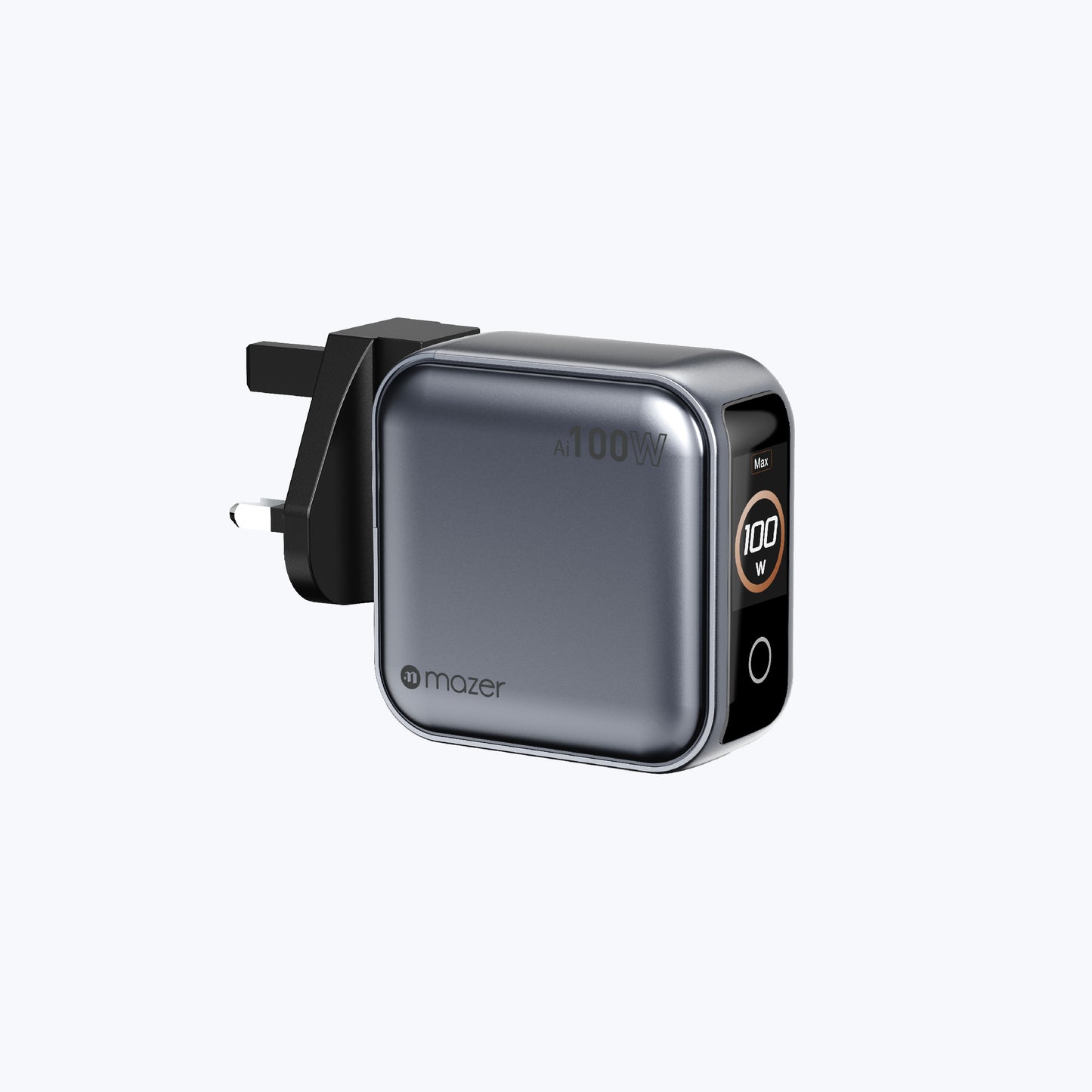 AiPrestigeGaN 100W GaN Wall Charger Ai Display (3 Ports)