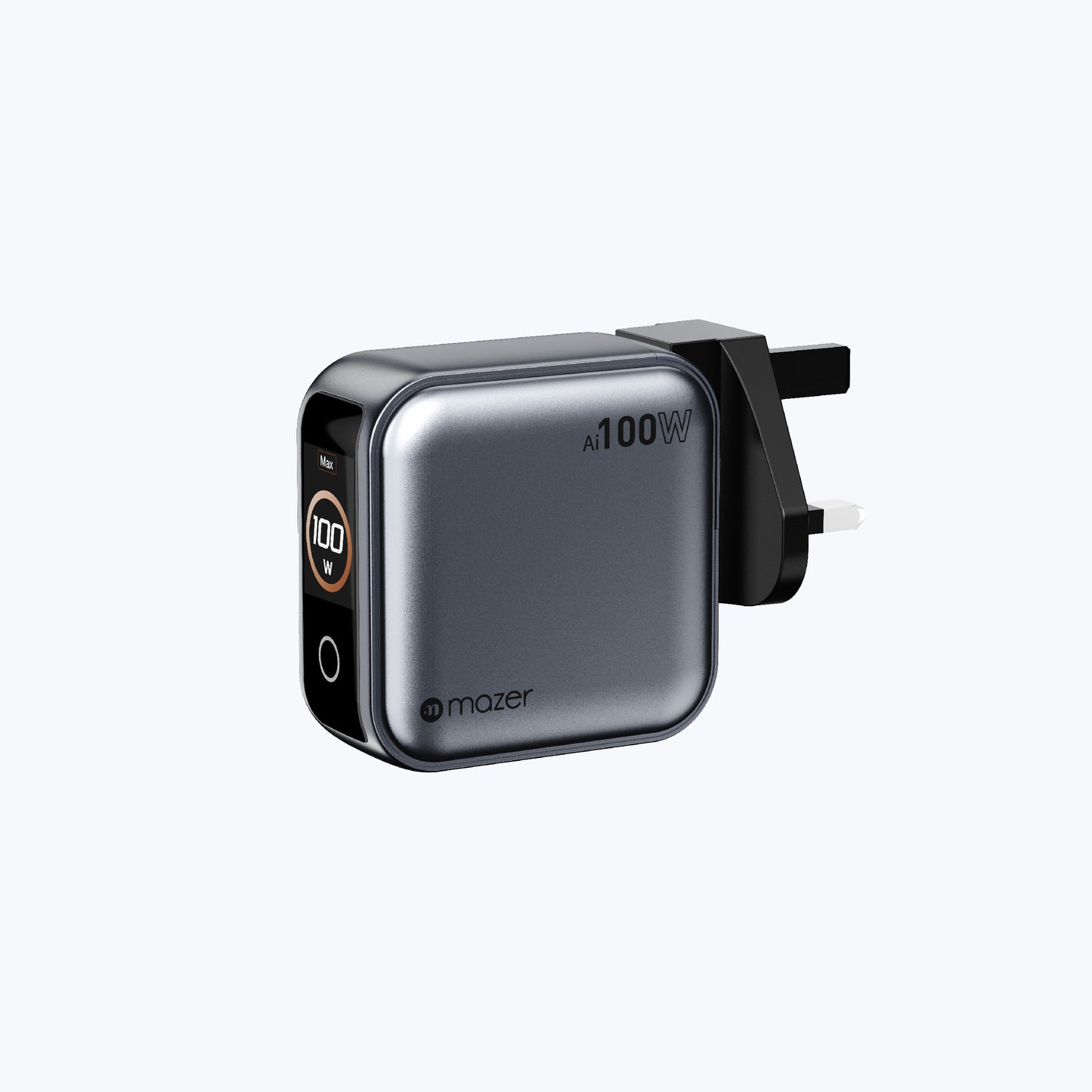 AiPrestigeGaN 100W GaN Wall Charger Ai Display (3 Ports)