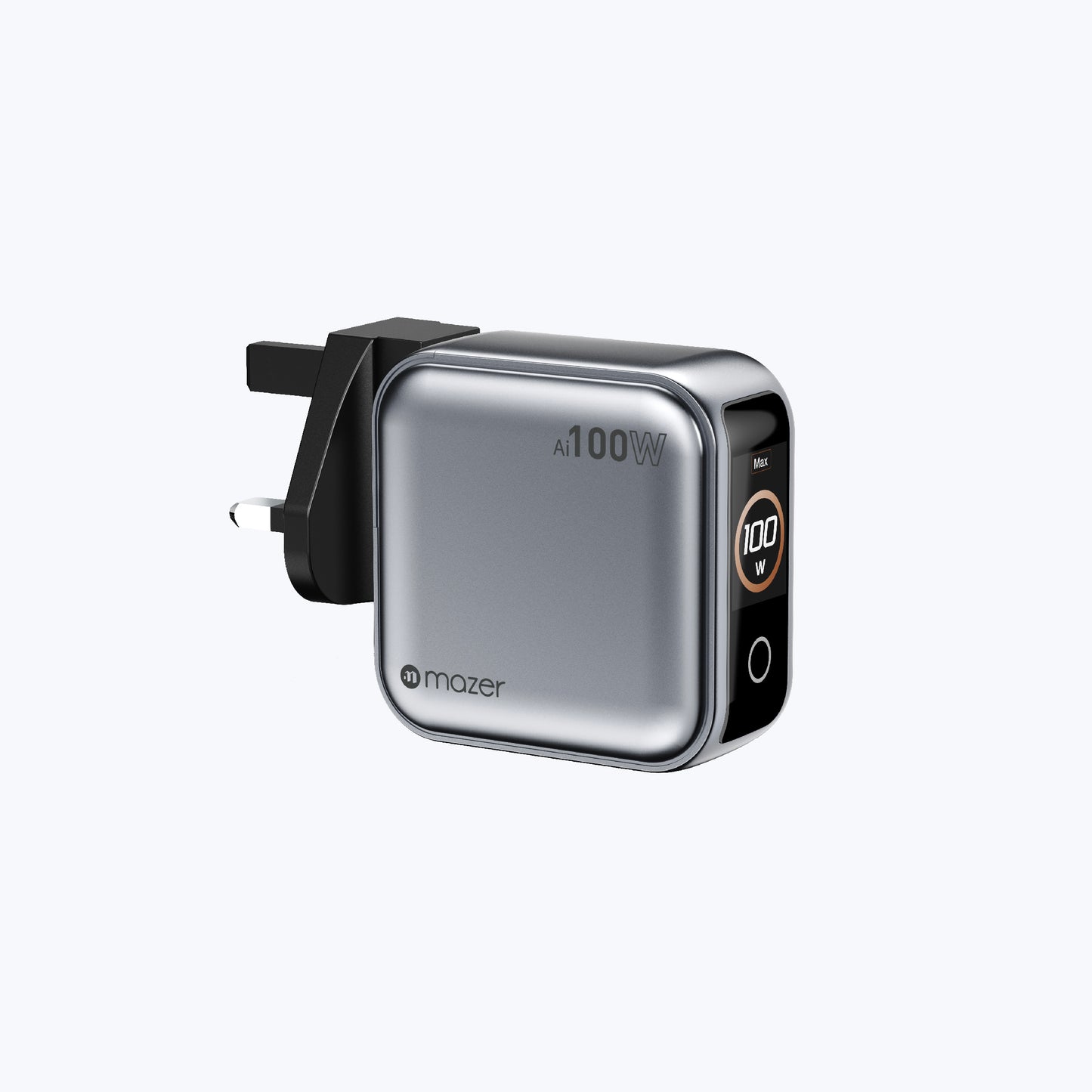 AiPrestigeGaN 100W GaN Wall Charger Ai Display (3 Ports)