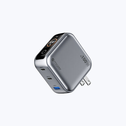 AiPrestigeGaN 100W GaN Wall Charger Ai Display (3 Ports)