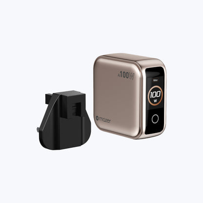AiPrestigeGaN 100W GaN Wall Charger Ai Display (3 Ports)