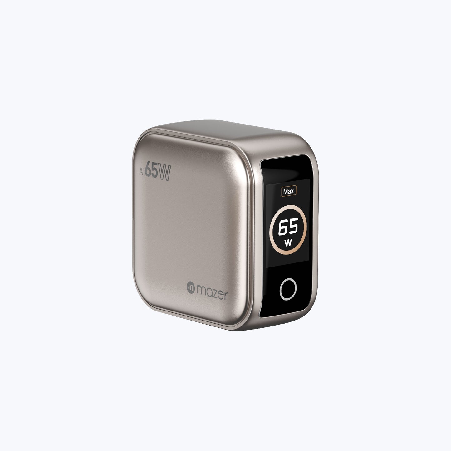 AiPrestigeGaN 65W Gan Wall Charger Ai Display (3 Ports)