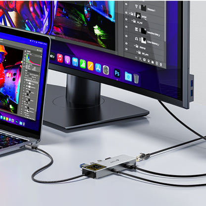 InfiniteHub Ai USB C Hub 6-In-1 with Smart Display