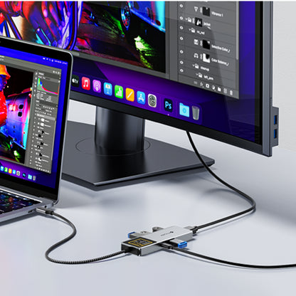 InfiniteHub Ai USB C Hub 7-In-1 with Smart Display