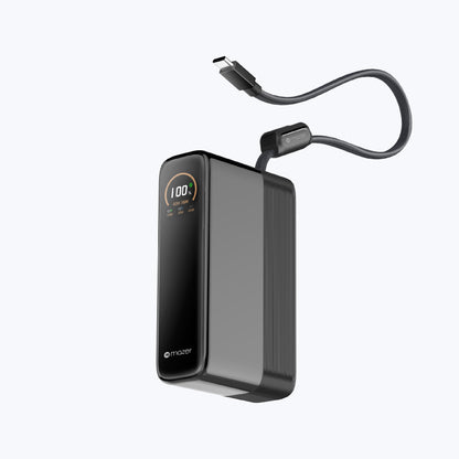 PowerCharge PD 130W 20,000 mAh (Built-in USB-C Cable) Laptop Power Bank (CCC Certified)