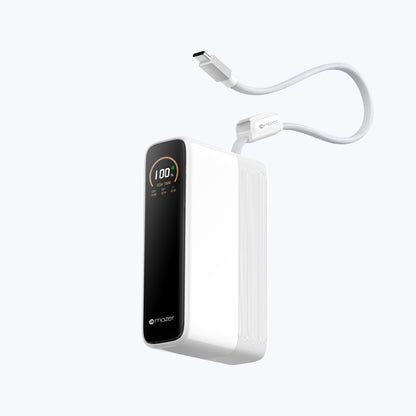 PowerCharge PD 130W 20,000 mAh (Built-in USB-C Cable) Laptop Power Bank (CCC Certified)