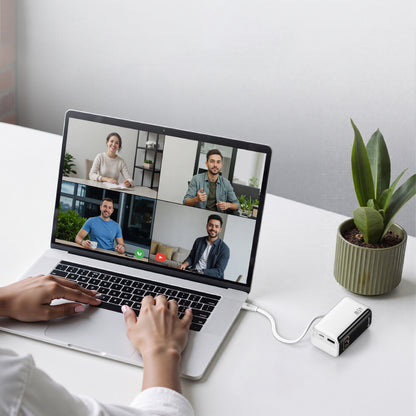 PowerCharge RLink 10,000 mAh PD45W (Built-in Retractable USB-C Cable) Power Bank (CCC Certified)