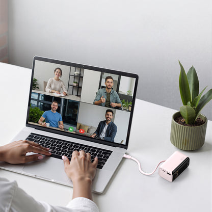 PowerCharge RLink 10,000 mAh PD45W (Built-in Retractable USB-C Cable) Power Bank (CCC Certified)