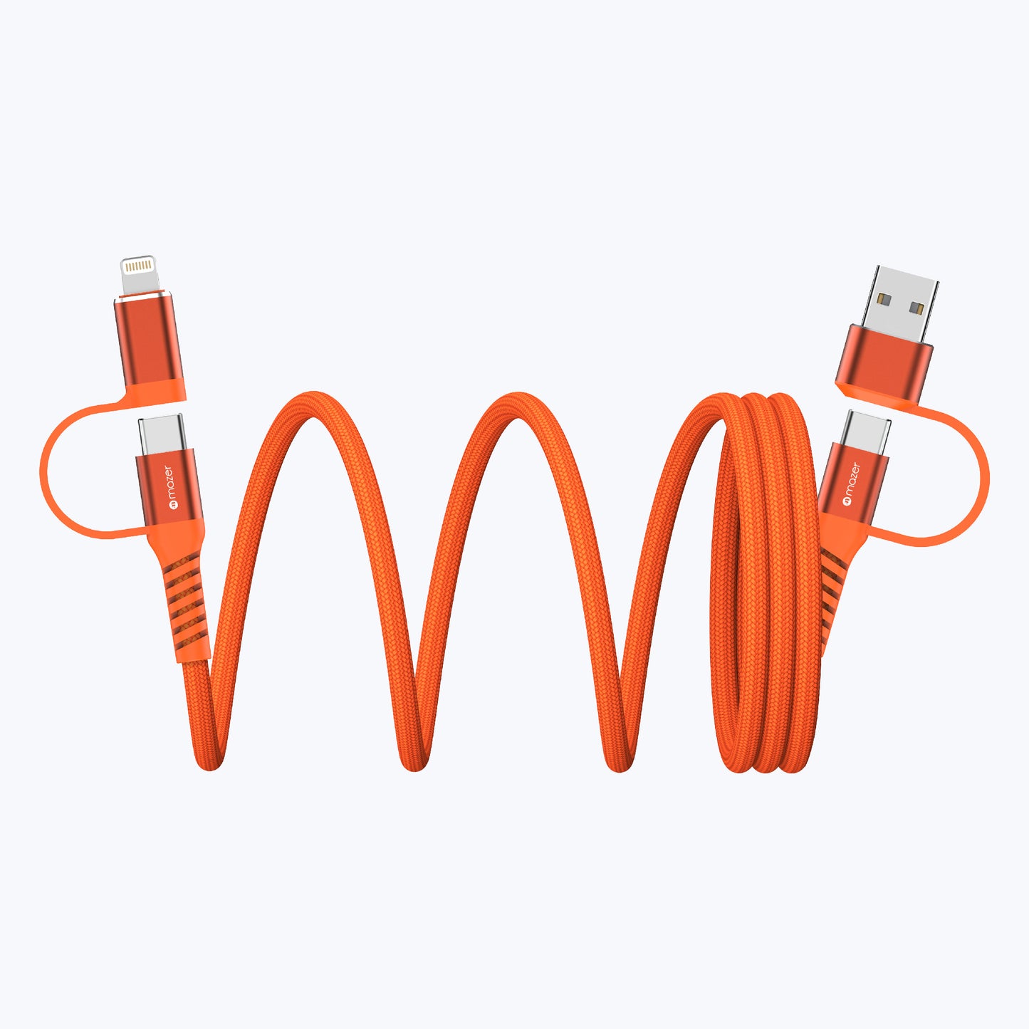 InfiniteLink COBRA Q Magnetic Organizer 4-in-1 Fast Charging Cable 60W (Braided)