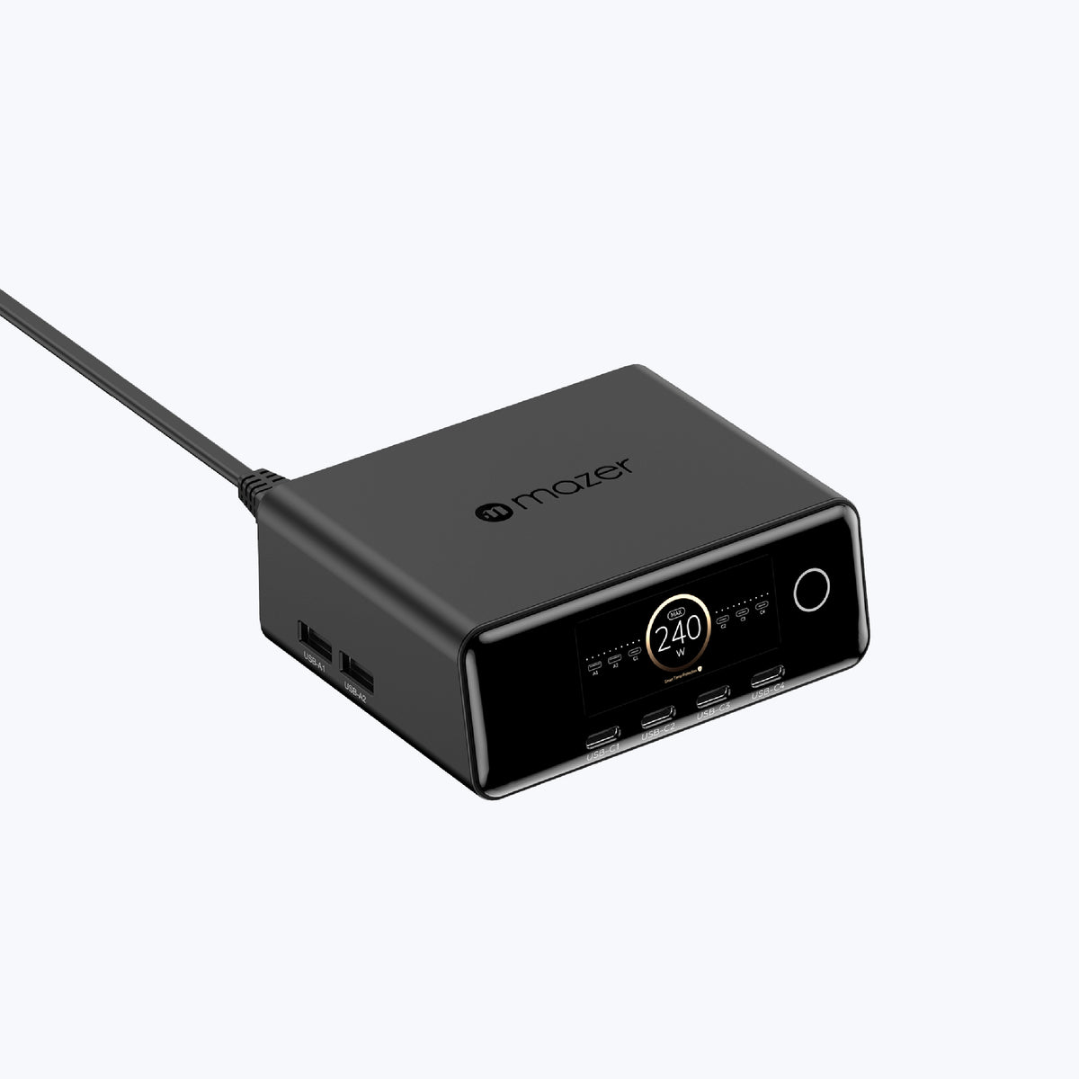 PrestigeGaN Ai 6 Ports GaN Desktop Charger 240W