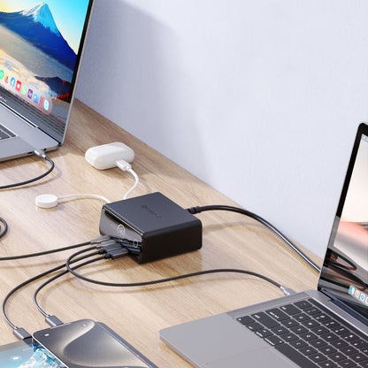 PrestigeGaN Ai 6 Ports GaN Desktop Charger 240W