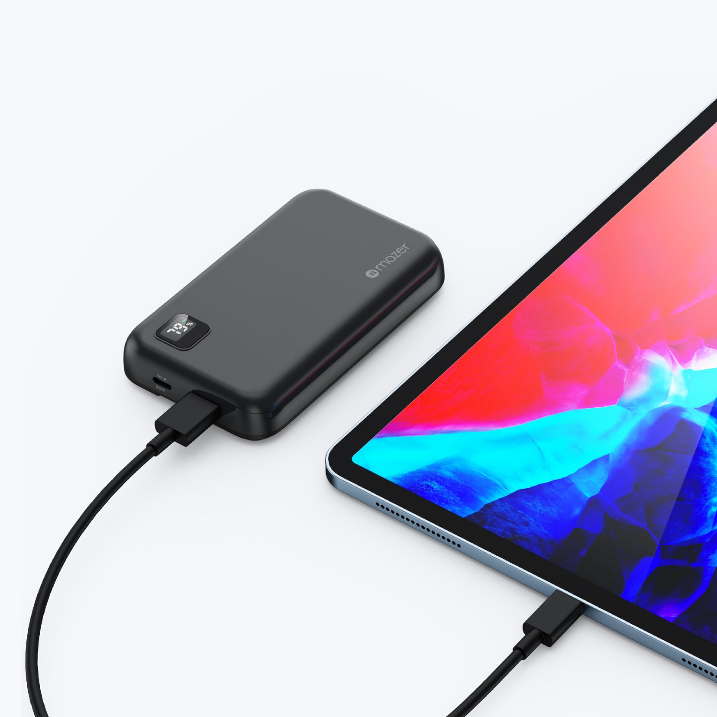 PowerCharge Link 10,000mAh (Built-in Lightning & USB C Cables) Power Bank