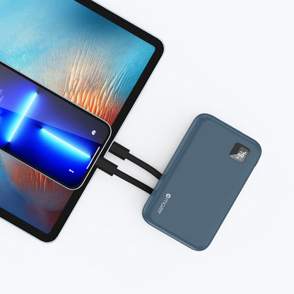 PowerCharge Link 10,000mAh (Built-in Lightning & USB C Cables) Power Bank
