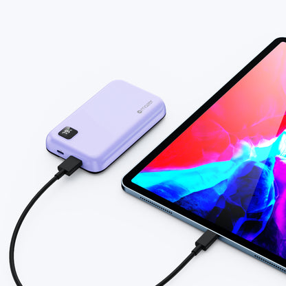 PowerCharge Link 10,000mAh (Built-in Lightning & USB C Cables) Power Bank