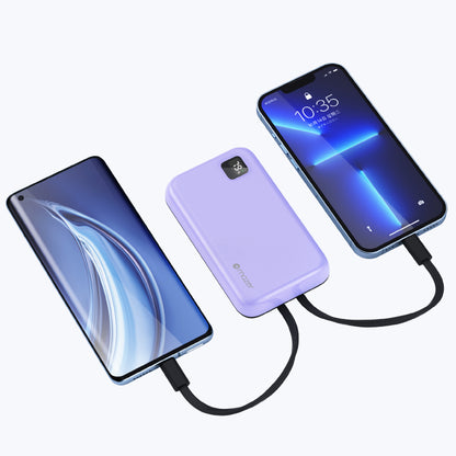 PowerCharge Link 10,000mAh (Built-in Lightning & USB C Cables) Power Bank