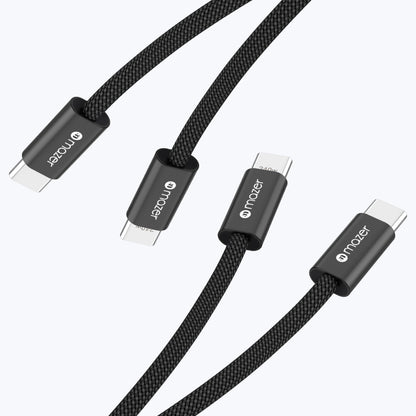 InfiniteFLEX2 Pro USB C to USB C Cable 240W Combo (Braided)