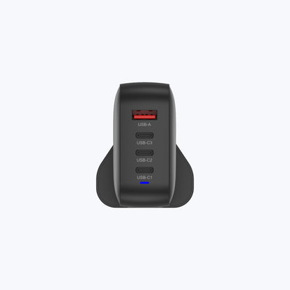 GaNPrestige V5 100W Gan Wall Charger with Travel Pins (4 Ports)