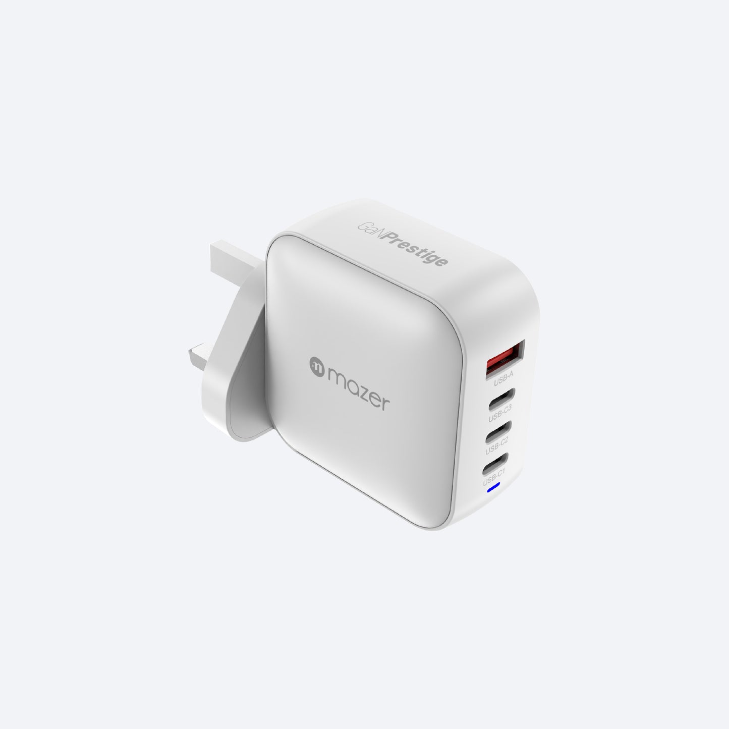 GaNPrestige V5 100W Gan Wall Charger with Travel Pins (4 Ports)