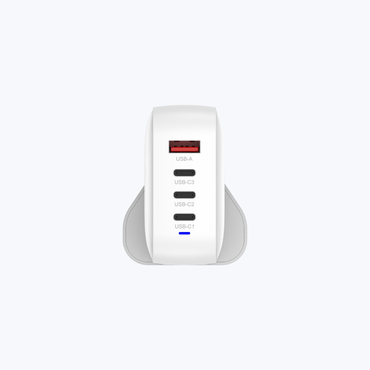 GaNPrestige V5 100W Gan Wall Charger with Travel Pins (4 Ports)