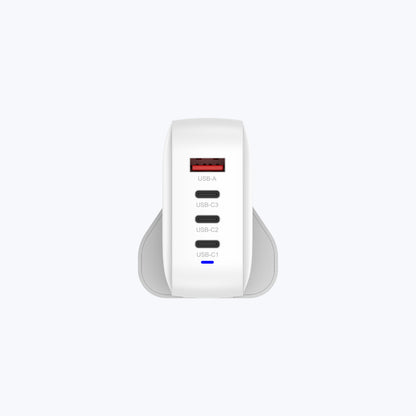 GaNPrestige V5 100W Gan Wall Charger with Travel Pins (4 Ports)