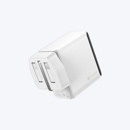 PrestigeGaN Ai 140W GaN Wall Charger Ai Display (4 Ports)