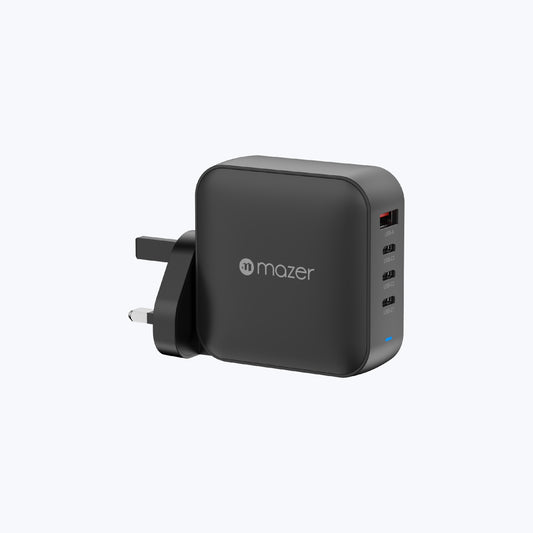 GaNPrestige 165W Gan Wall Charger with Travel Pins (4 Ports)