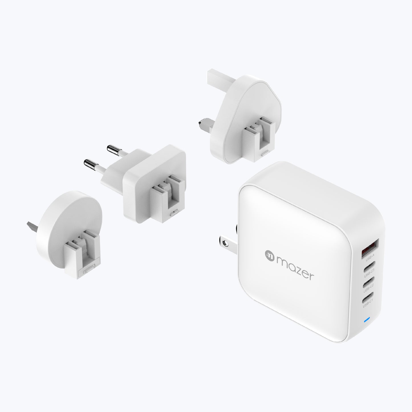 GaNPrestige 165W Gan Wall Charger with Travel Pins (4 Ports)